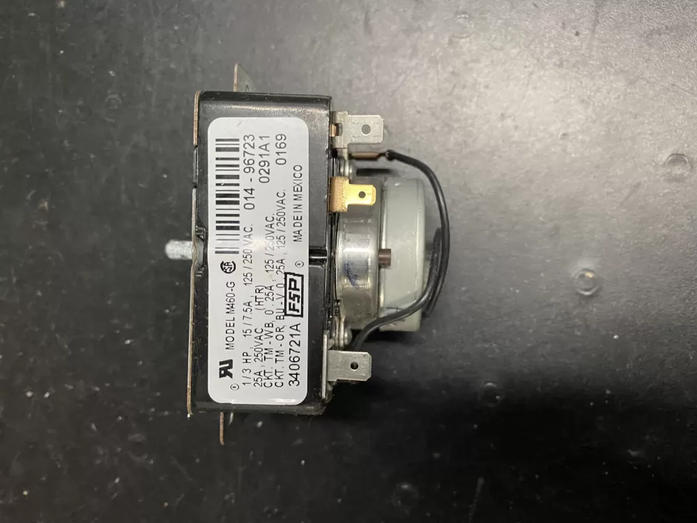 Whirlpool 3406721A AP3097855 3406721 WE04X10051 Dryer Timer AZ11454 | BK937