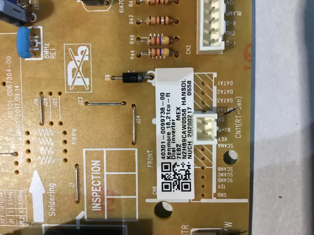 Daewoo Refrigerator 40301-0099738 Main Board AZ148726 | BG2489