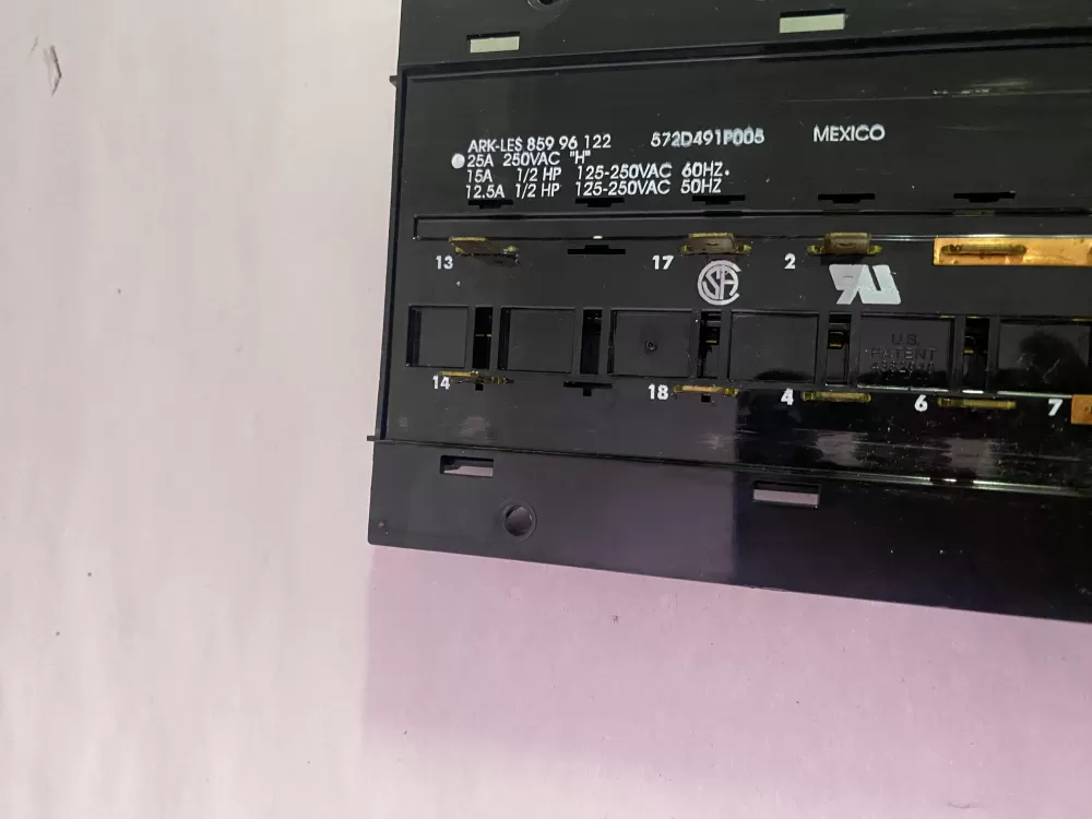 GE 572D491P005 1362910 Dryer Selector Switch AZ197273 | BK2731