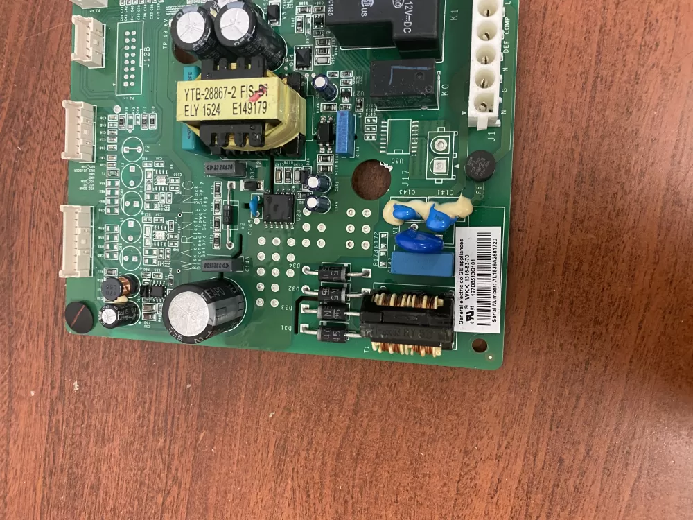 GE 197D8513G101 70213160102GA Refrigerator Control Board AZ44744 | BK1765