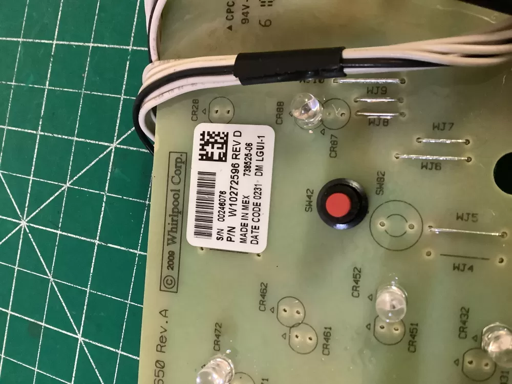 Whirlpool Maytag W10272596 Dryer Control Board AZ191595 | NR1415