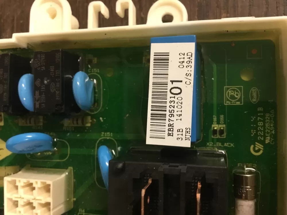 LG EBR76458301 EBR79523101 PS11710947 Washer Control Board AZ33571 | NRV368