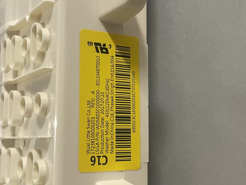 GE 301334870010 17238100000203 Washer Control Board AZ128992 | KMV675