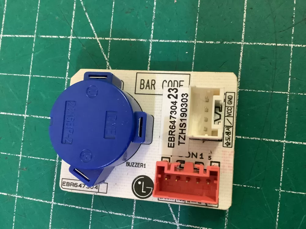 LG EBR64730423 EBR64730408 Refrigerator Control Board Buzzer AZ206736 | NR217