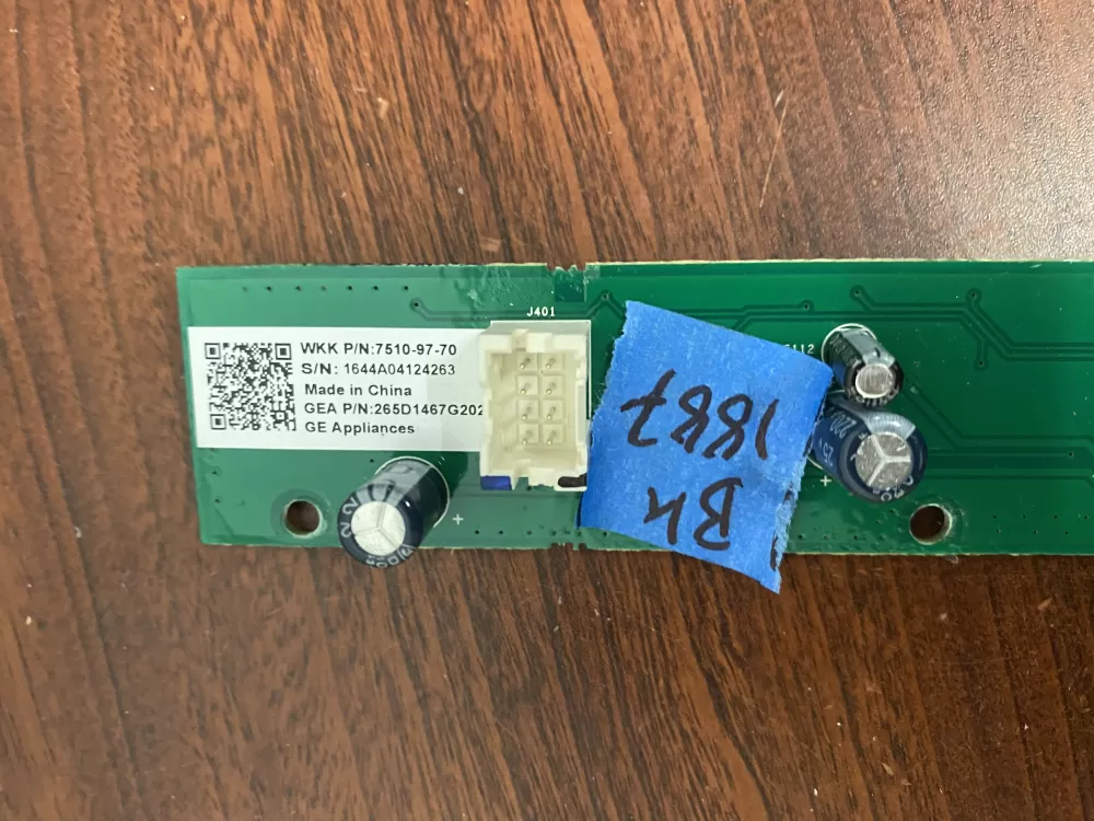 GE WD21X20723 WD21X23703 Dishwasher UI Control Board AZ53952 | BK1887