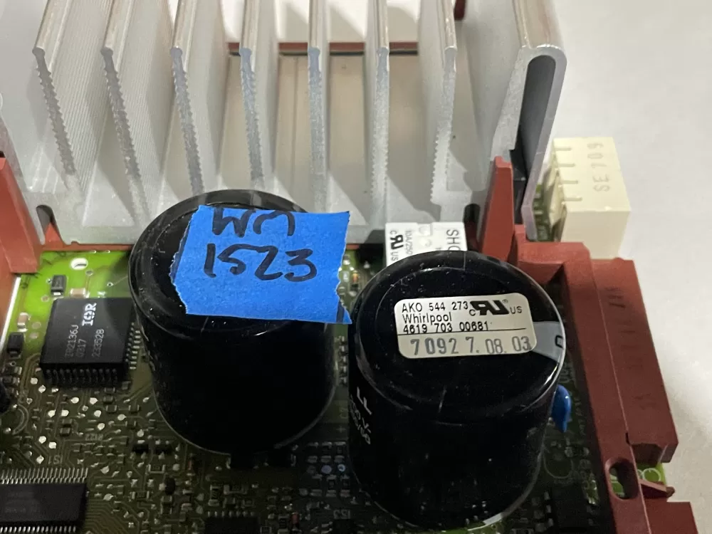 Whirlpool 4619 703 00681 Washer Control Board Wd 12416 AZ188912 | Wm1523