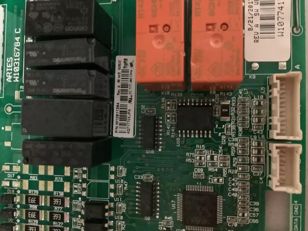 Whirlpool W10843055 Main Control Board AZ208447 | ZC153