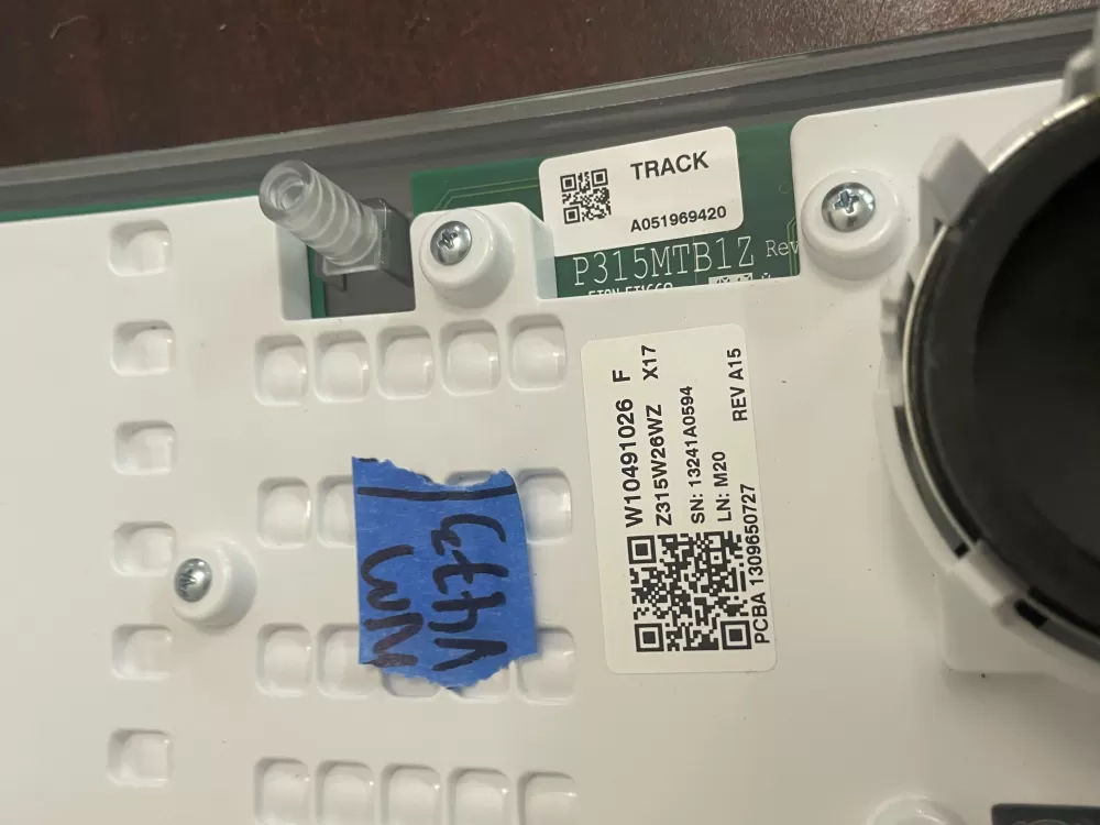 Maytag W10491026 Washer Control Board Console Panel AZ81069 | Wmv473