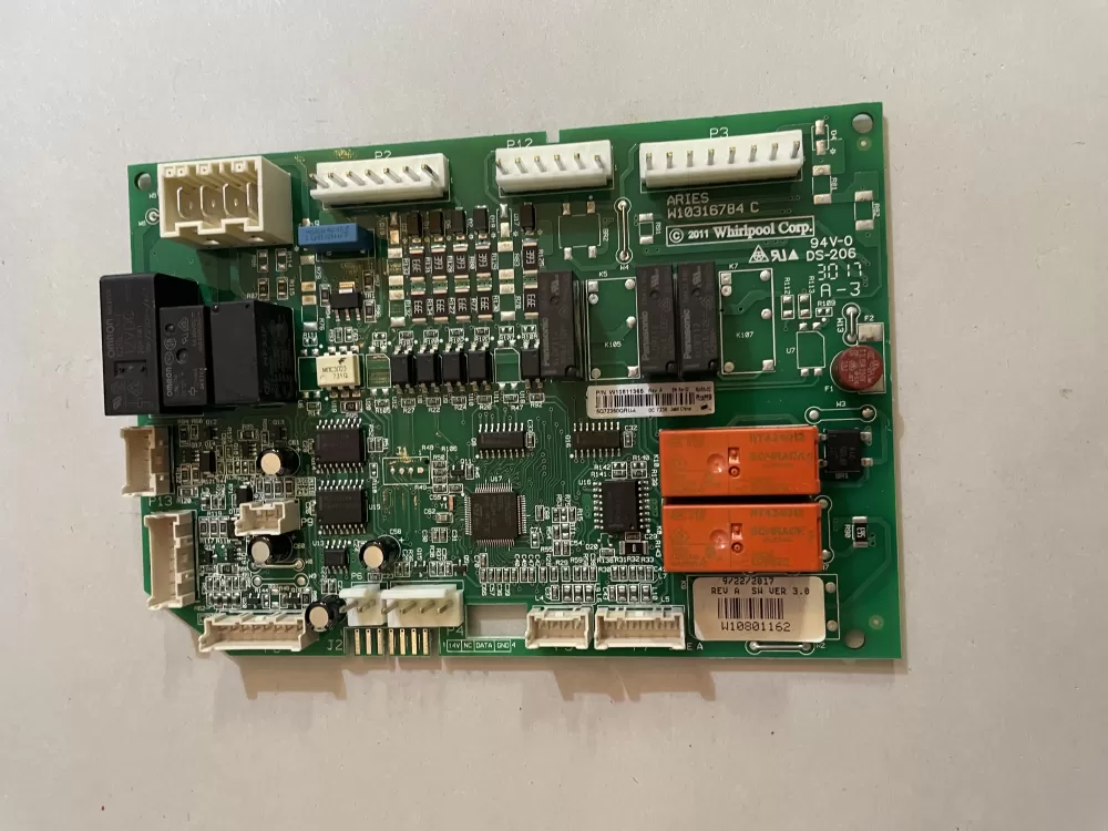 Whirlpool W10675033 W10801162 Refrigerator Control Board AZ153873 | KM2513