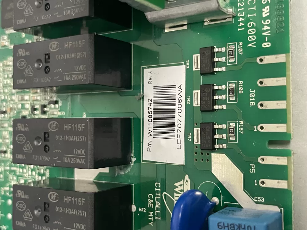 Whirlpool W11085742 WPW11085742 Washer Control Board AZ221643 | Wm1857