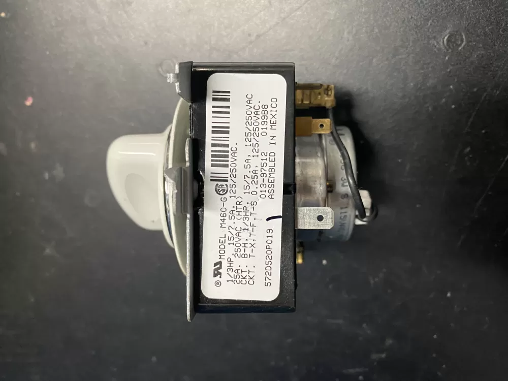GE 572D520P019 WE4M189 Dryer Timer
