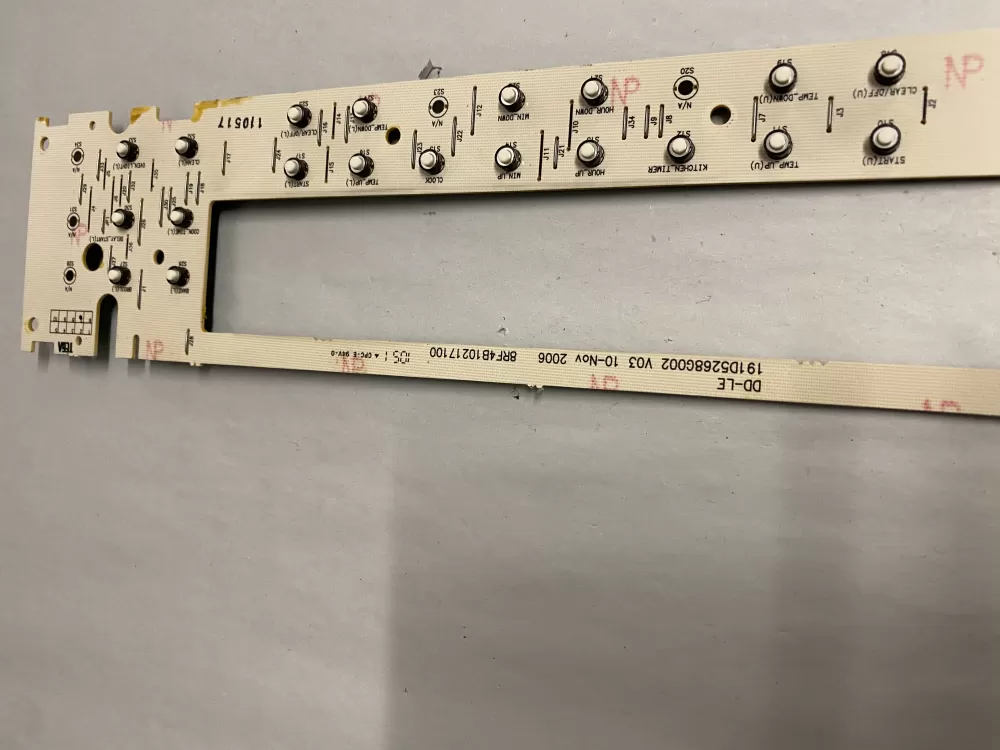 GE WB27T11176 191D5268G002 Range Double Oven Control Board AZ212978 | BK1556
