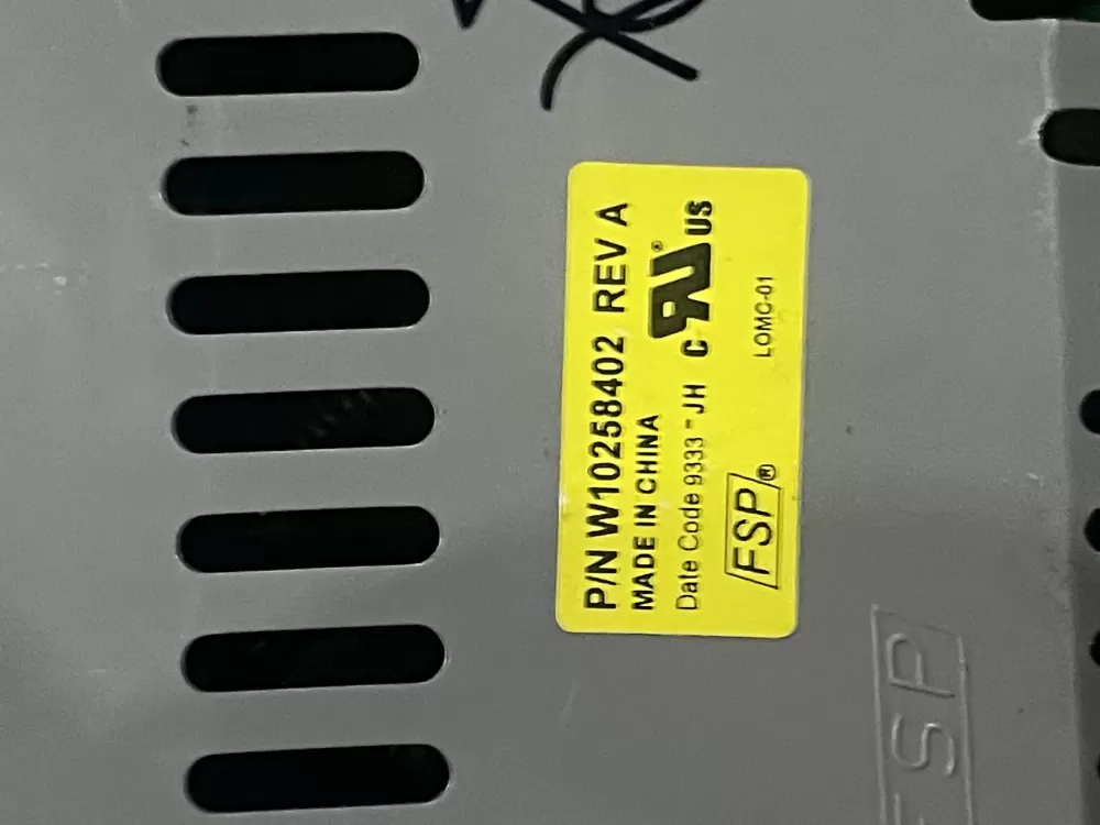 Whirlpool W10258402 Washer Control Board AZ27073 | WM735