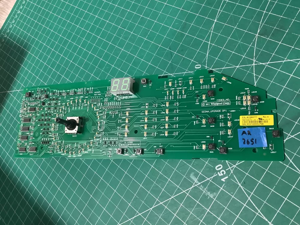 Whirlpool W10563777 Washer Control Board AZ193929 | AR2651