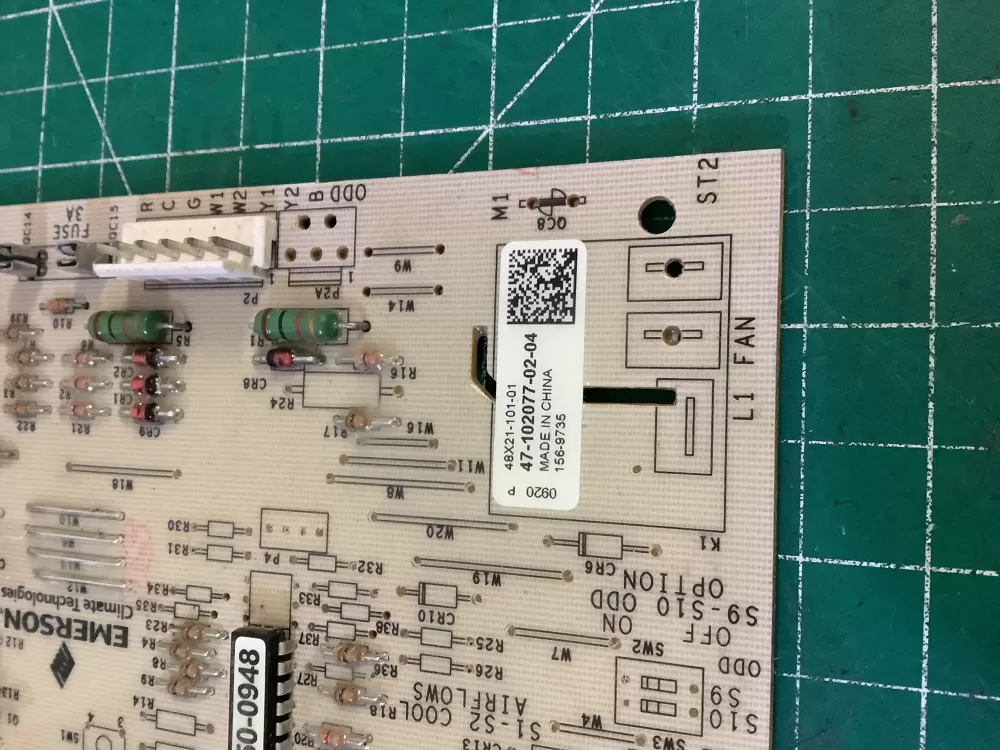 Rheem Air Handler Control Board 47-102077-02-04 156-9735 AZ191639 | NR1405