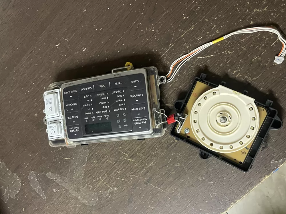 Samsung DC92-01802L Washer Control Board UI Display PCB