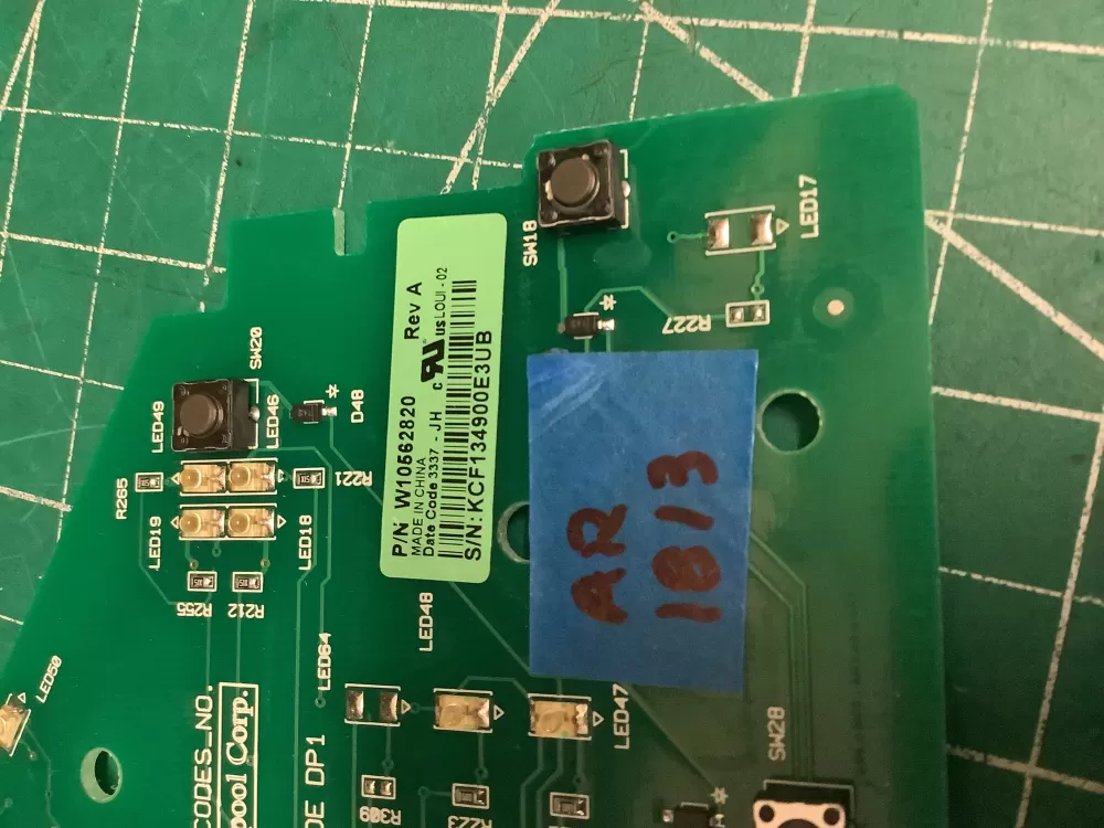 Whirlpool W10562820 Washer Control Board AZ204882 | AR1813