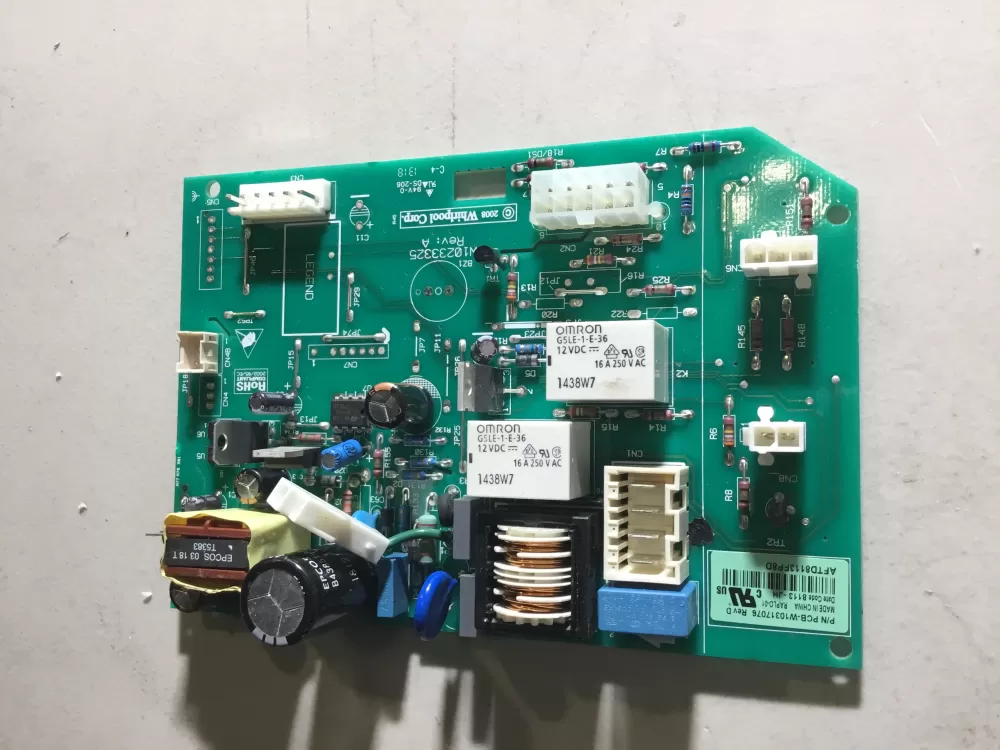 Whirlpool Kenmore W10205552 Refrigerator Control Board AZ44866 | NR1765