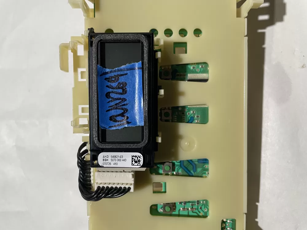 Bosch Dryer Interface Control Board 00436435 436435 AZ146143 | KMV264