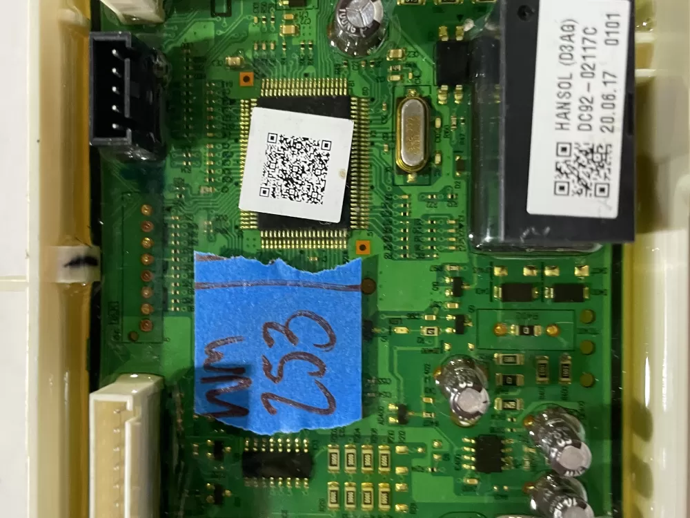 Samsung DC92 02117C Washer Control Board AZ164572 | Wm253