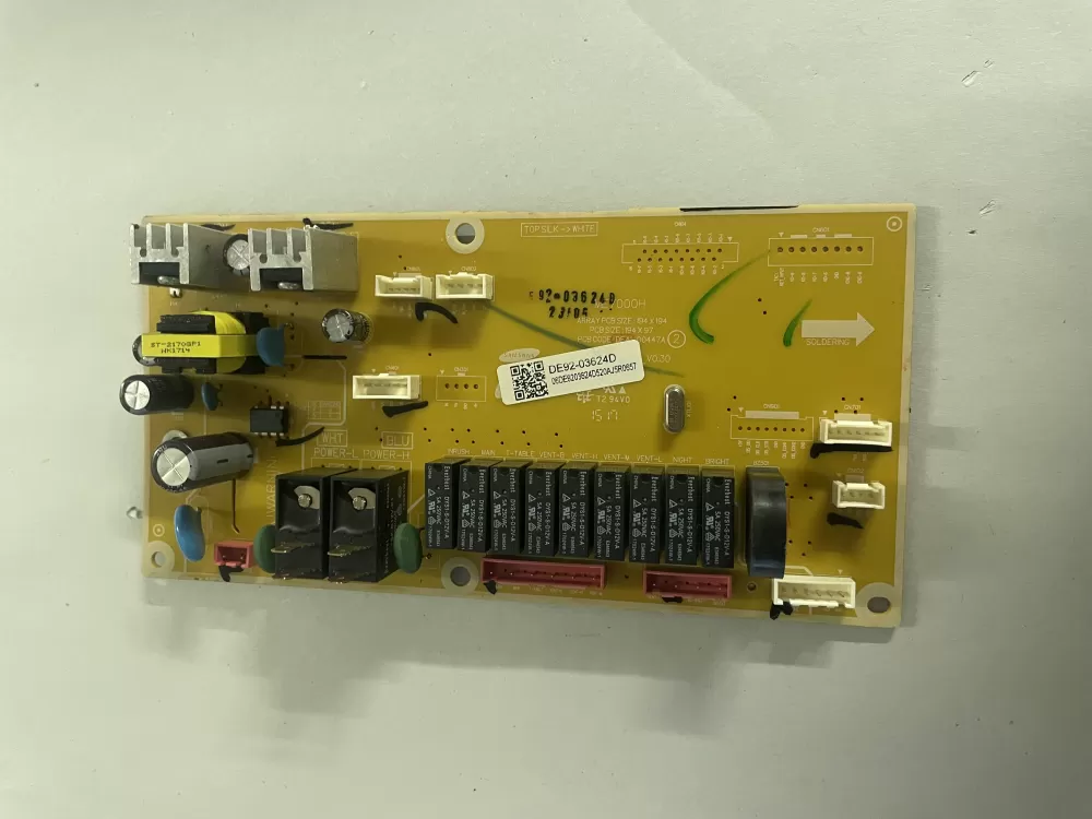 Samsung DE92-03624D Microwave Control Board AZ110340 | KM1513