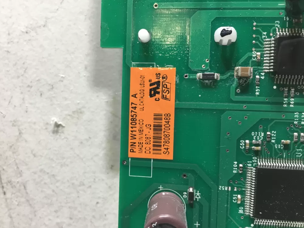 Maytag W11323695 Washer Control Board UI Display AZ45343 | NR1769