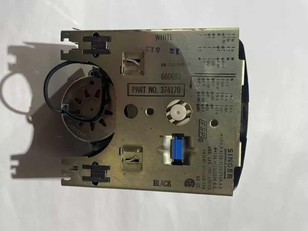 Frigidaire Kenmore 374170 Washer Timer AZ198533 | KM670
