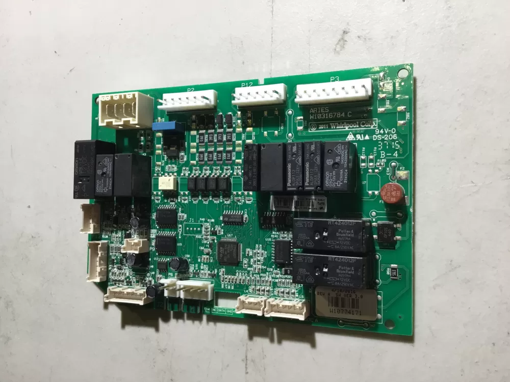 Whirlpool  Maytag  KitchenAid  Kenmore W10774170 W10807590 PS11730775 Refrigerator Control Board