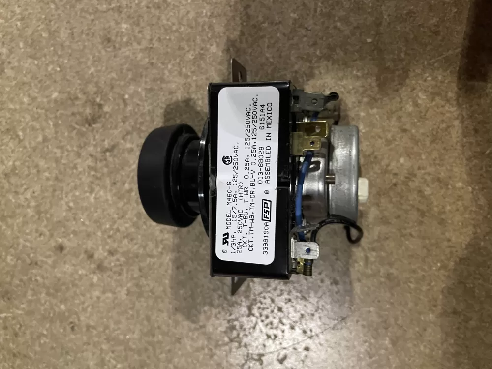 Whirlpool  Kenmore  Sears 3398190A Dryer Timer