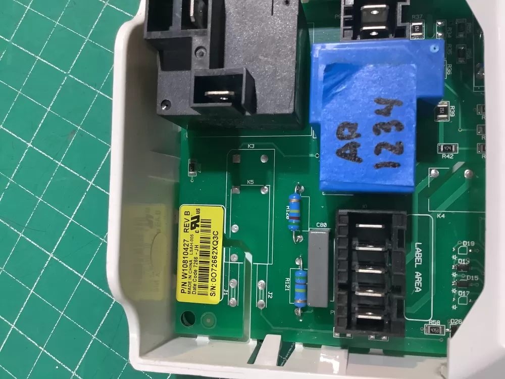 Whirlpool W10810427 Dryer Control Board AZ227716 | AR1234