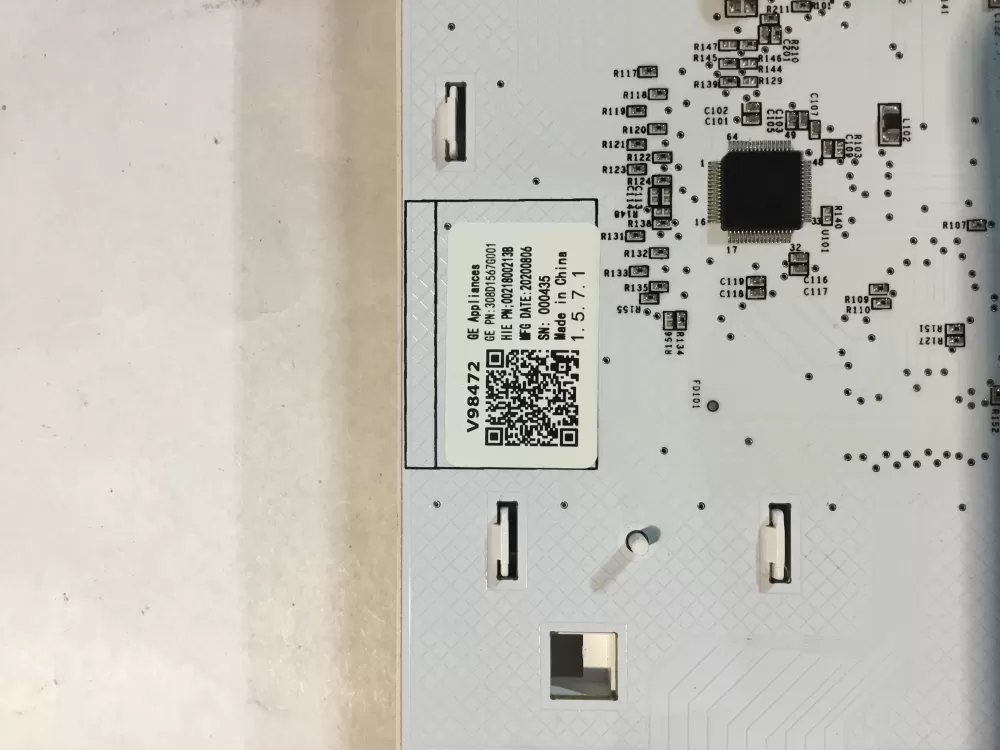 GE 308D1567G001 WH22X31164 Washer Control Board User Interface AZ148701 | BG2489