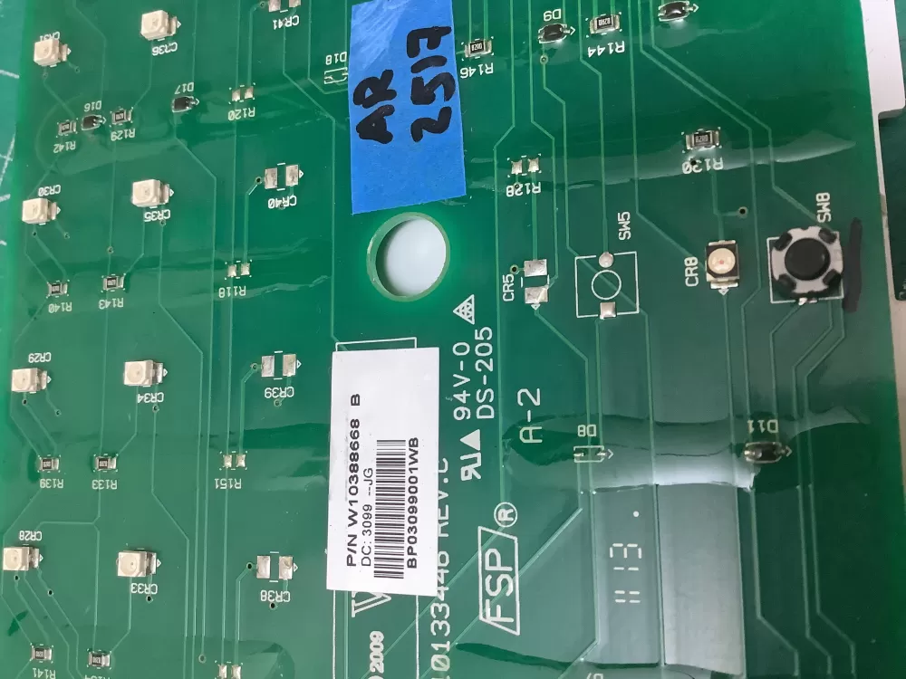 Maytag W10388672 W10388668 WPW10388672 Dryer Control Board AZ226696 | AR2517