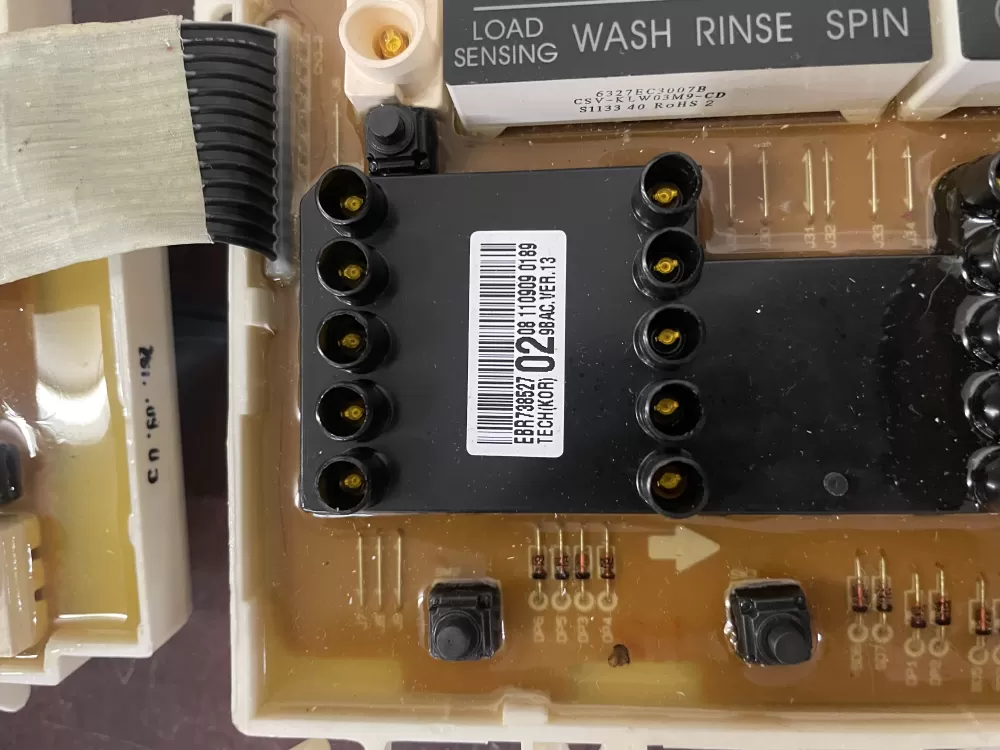 LG EBR73852702 EBR73852701 Washer Control Board AZ36611 | KMV295