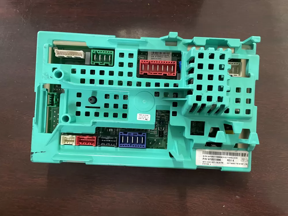 Whirlpool  Kenmore  Maytag W10511996 W10296024 Washer Control Board