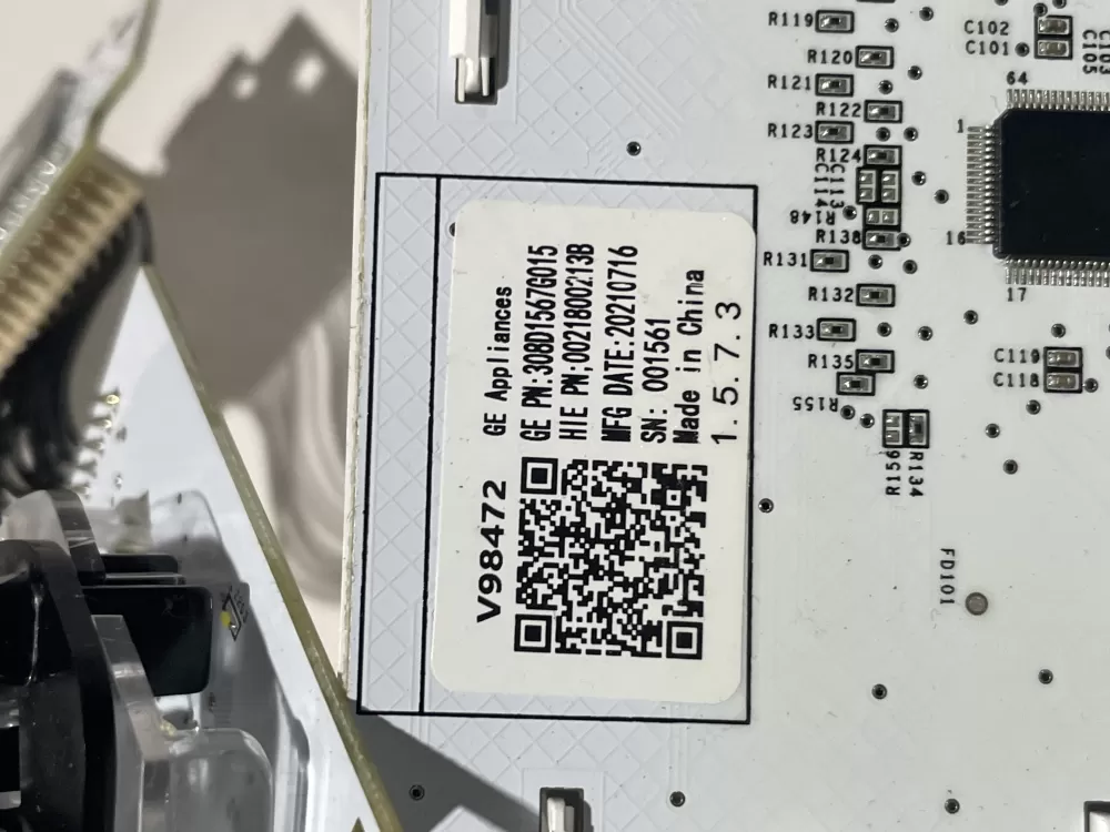 GE 308D1567G015 0021800213B Washer Control Board Panel AZ111570 | Wm808