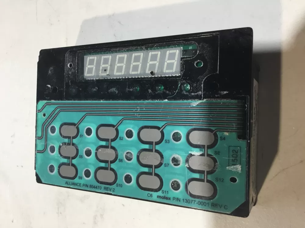 Speed Queen 806267P  AP6333325  804471P  804470  9410124  381119a7 Washer UI Control Board