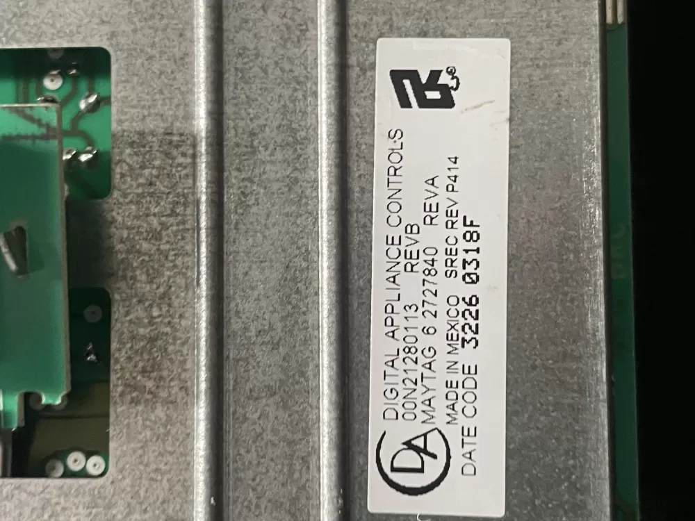 Maytag 00N21280113 62727840 60c2128030 Washer Control Board AZ21436 | WM1201