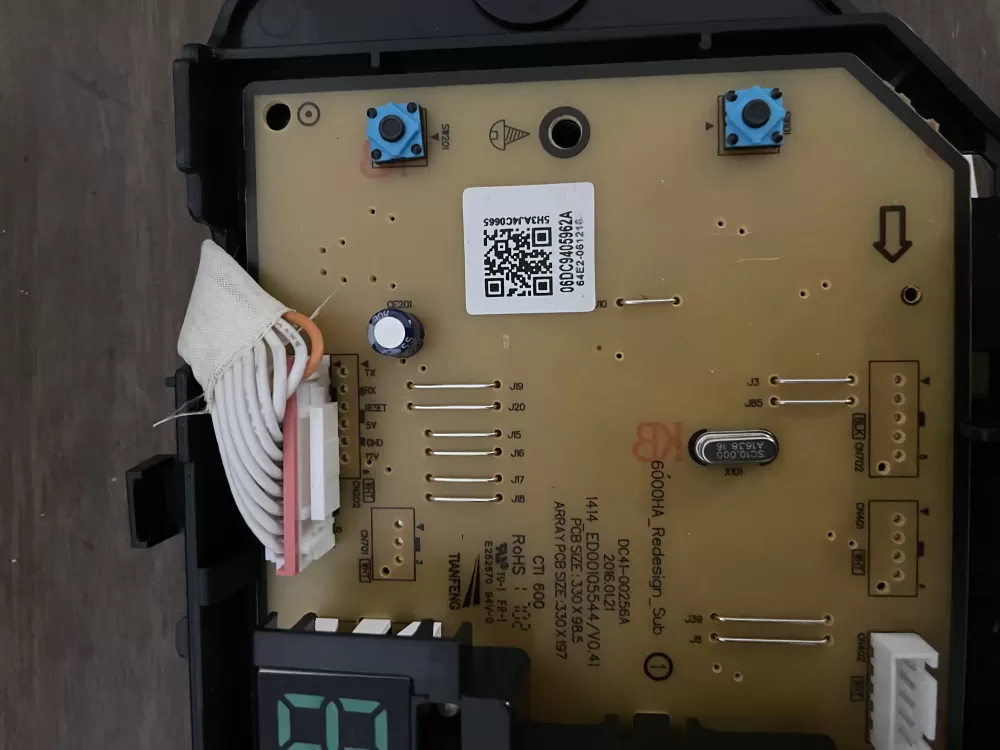 Samsung DC94-05962A Washer Control Board Main Panel AZ85360 | KMV490