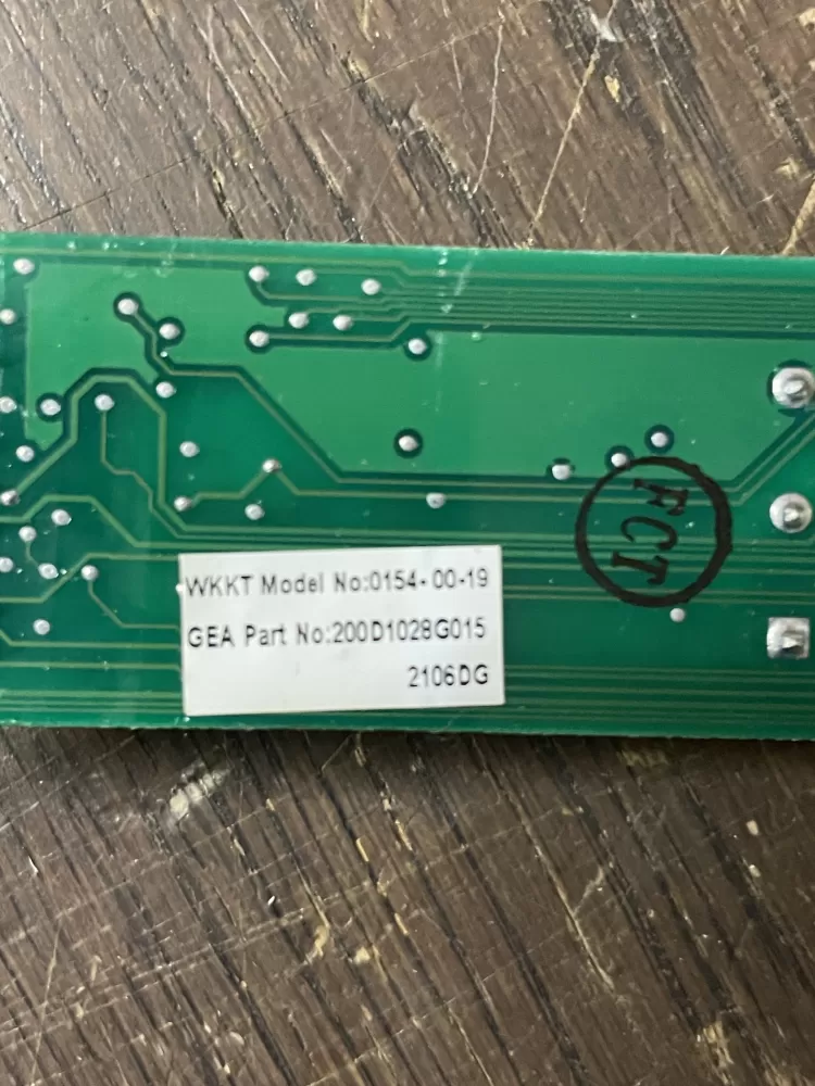 GE Refrigerator Display Control Board AZ44123 | Wm550