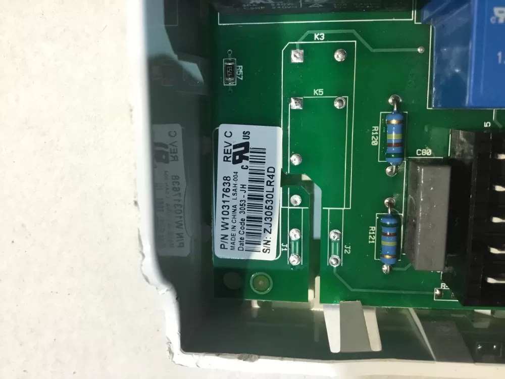 Whirlpool Maytag W10303846 W10317638 Dryer Control Board AZ148708 | BG2489