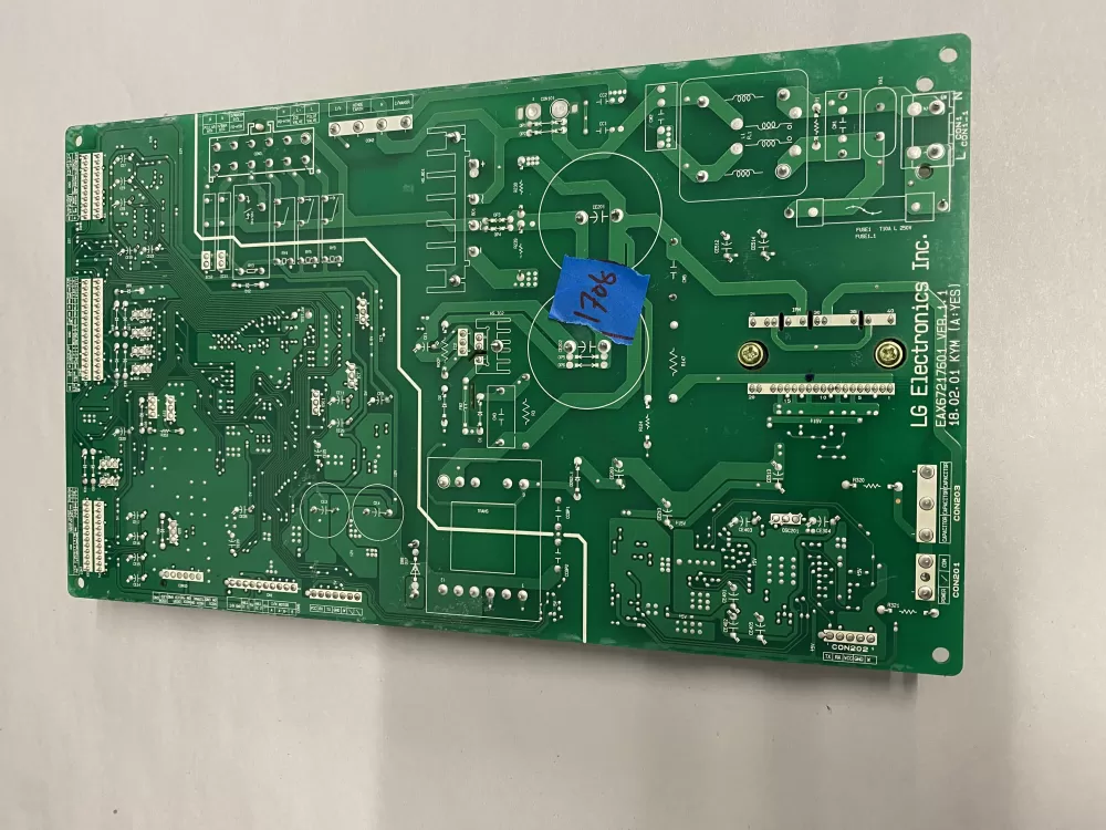LG EBR78940623 EBR78940624 Refrigerator Control Board AZ210766 | BK1708