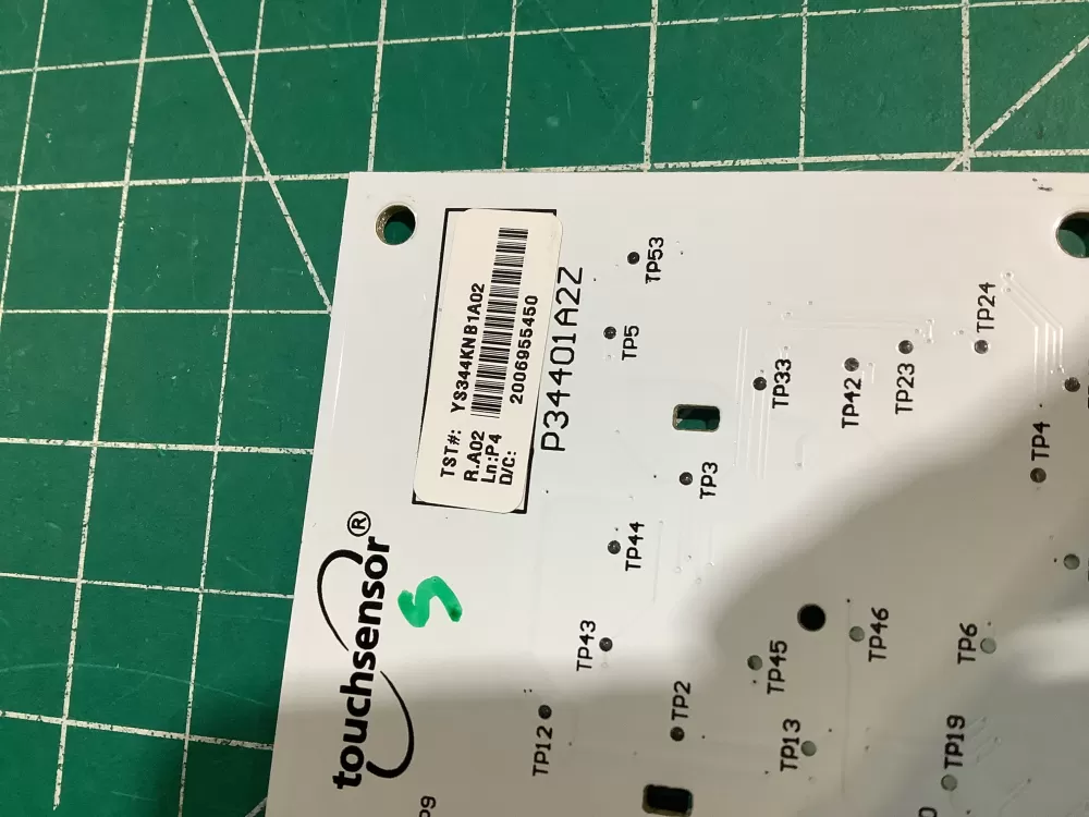 Whirlpool P34401A2Z YS344KNB1A02 Dryer Control Board Led AZ145725 | NR2442