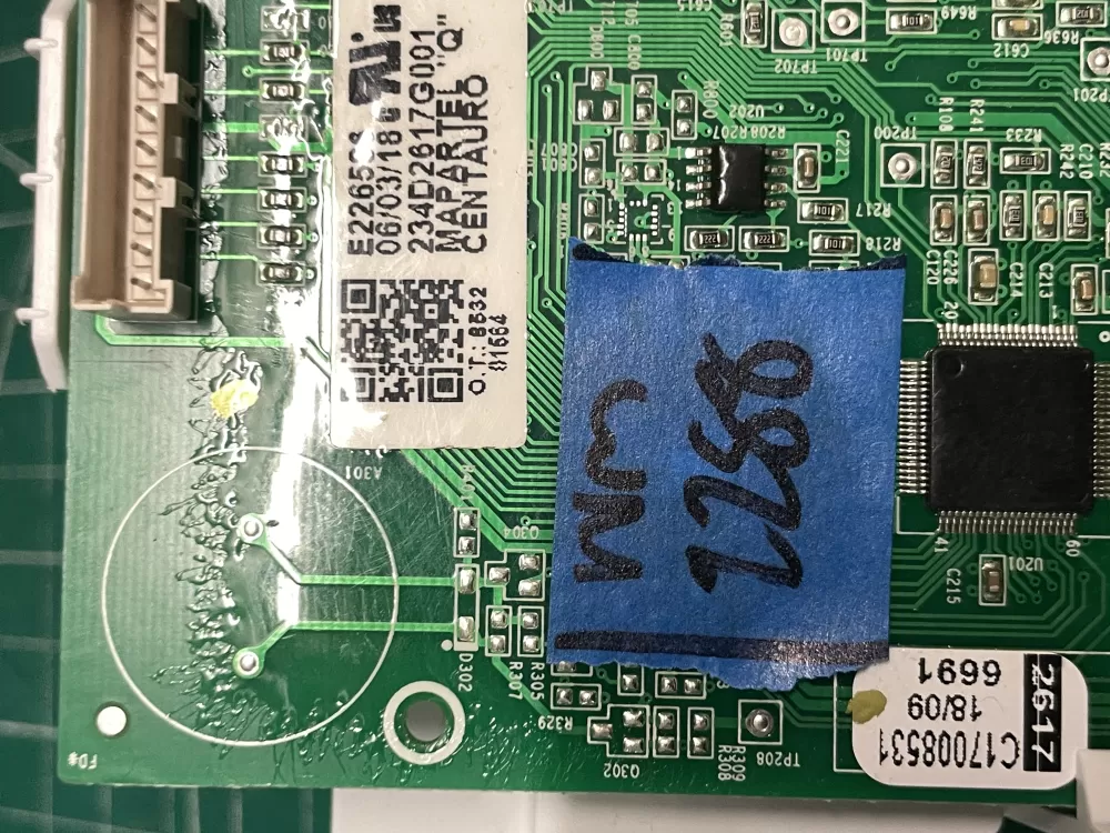 GE WH16X27251 234D2617G001 Washer Control Board AZ207308 | Wm2288