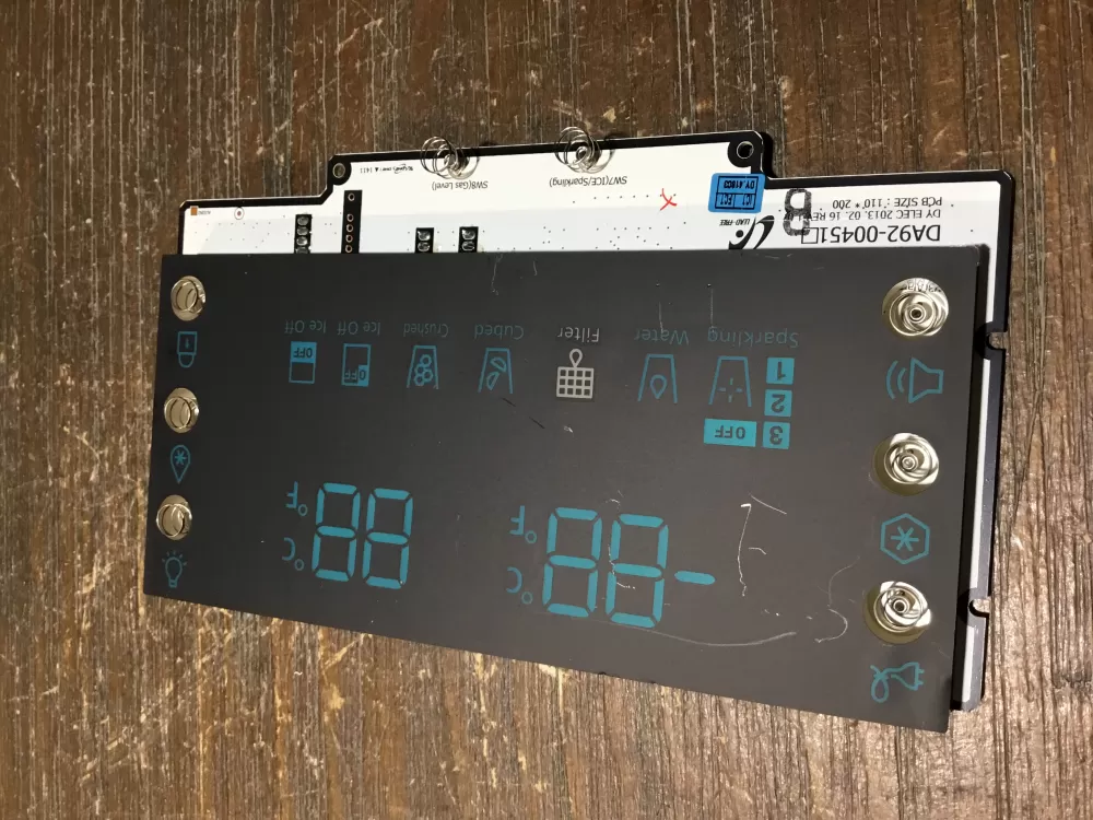 Samsung DA92-00451B Refrigerator Control Board Dispenser