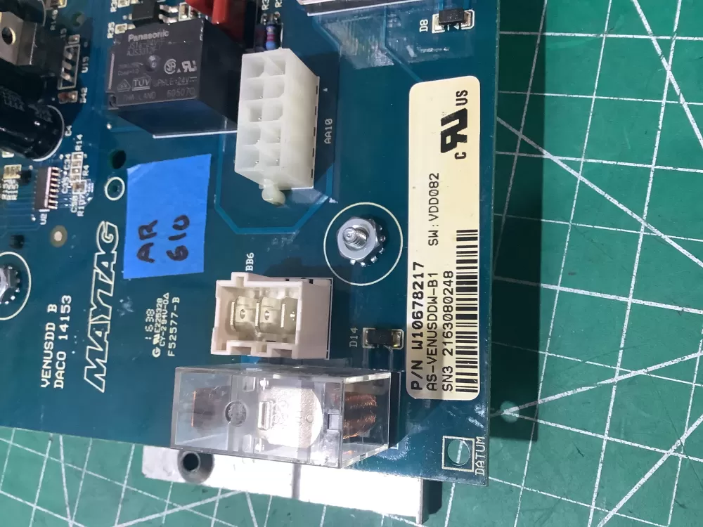 Whirlpool Maytag W10678217 W10678221 Dryer Control Board AZ193095 | AR610