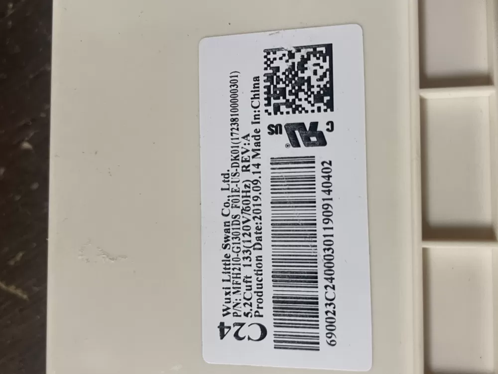 Midea MFH210 G1301DS Washer Control Board AZ45011 | Wmv115