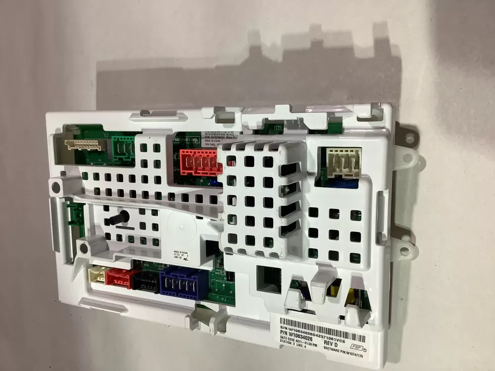Whirlpool AP5951723 W10634026 PS10056798 W10634026 D Washer Control Board