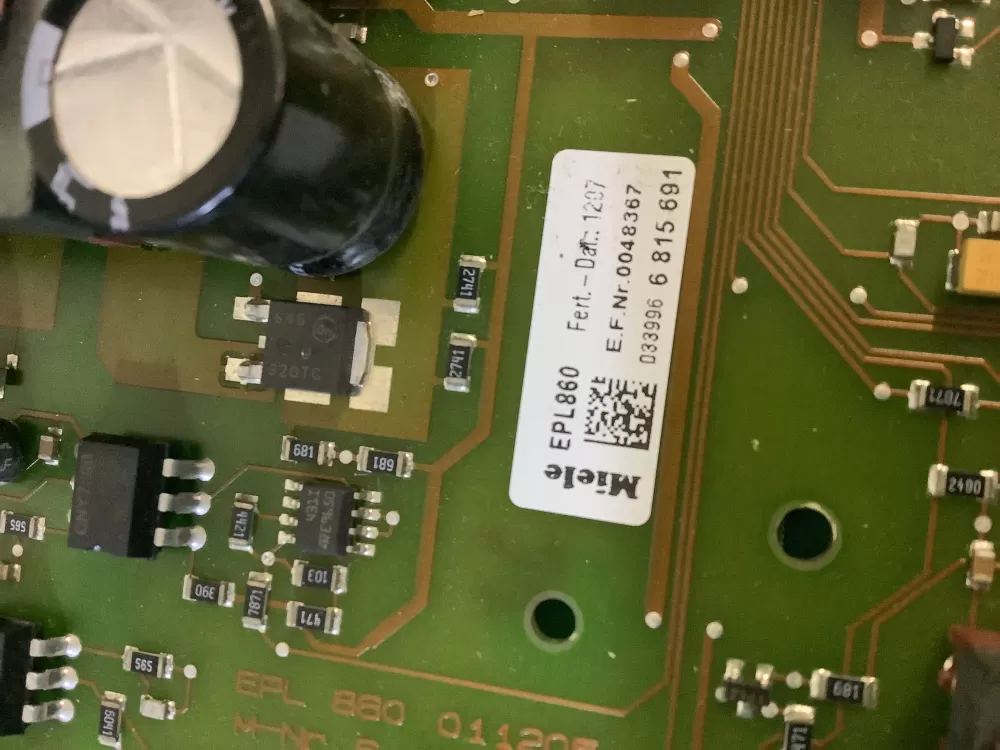 Miele CVA 1207 6815691 EPL860 Coffee Machine Power Control UnitAZ212795 | NR456