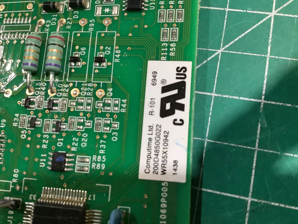 GE 200D6221G028 EBX1110P002 Refrigerator Control Board AZ150818 | NR1936