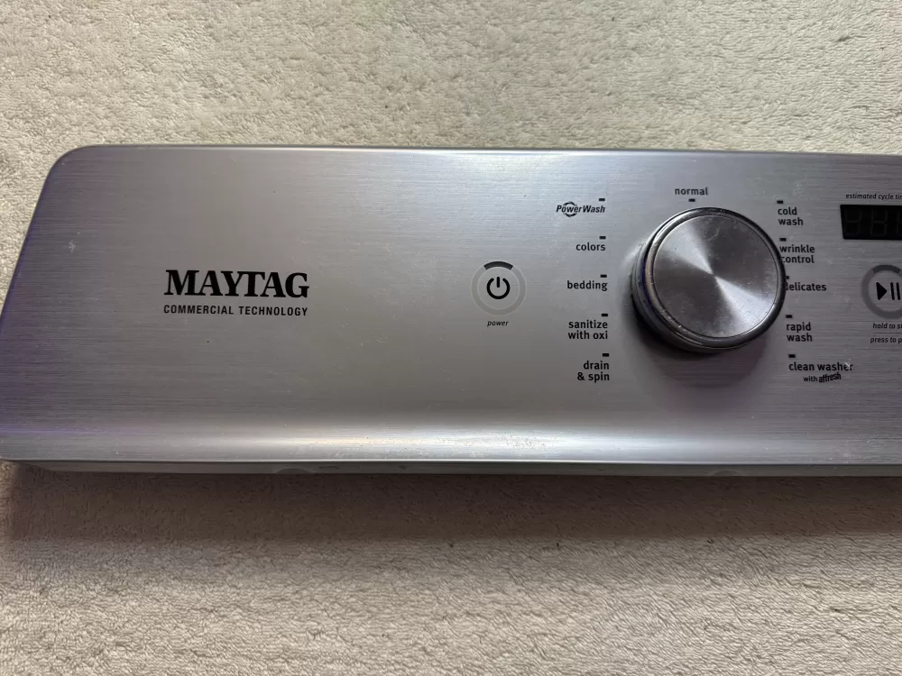 Maytag W10894756 Dryer Control Board Console Panel W10894757 AZ9241 | V358